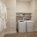 washer and dryer in closet