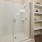 shower with closet